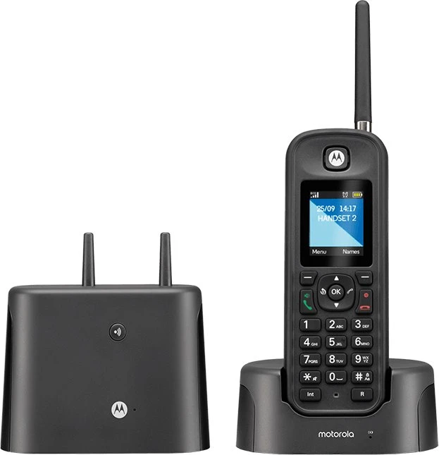 Telefonas stacionarus Motorola Telefonas Bezprzewodowy MOTOO201NO Juodas