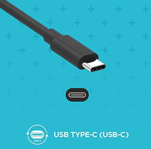 Įkroviklis Motorola TurboPower 50W dvigubas USB-C/USB-A su USB-C laidu 1m juodos spalvos