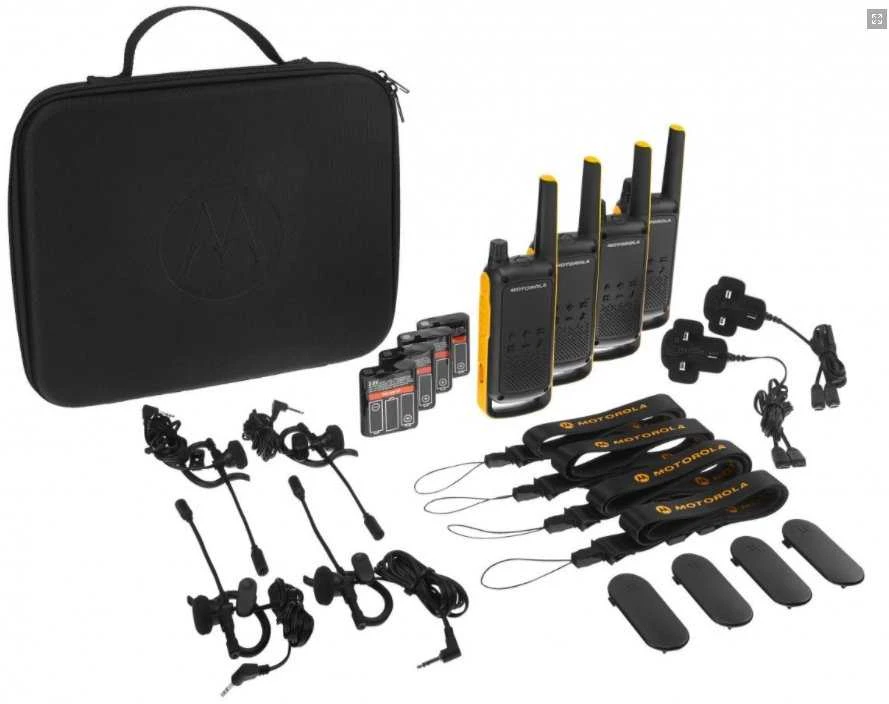 Radijo stotelė - racija MOTOROLA T82 EXTREME QUAD