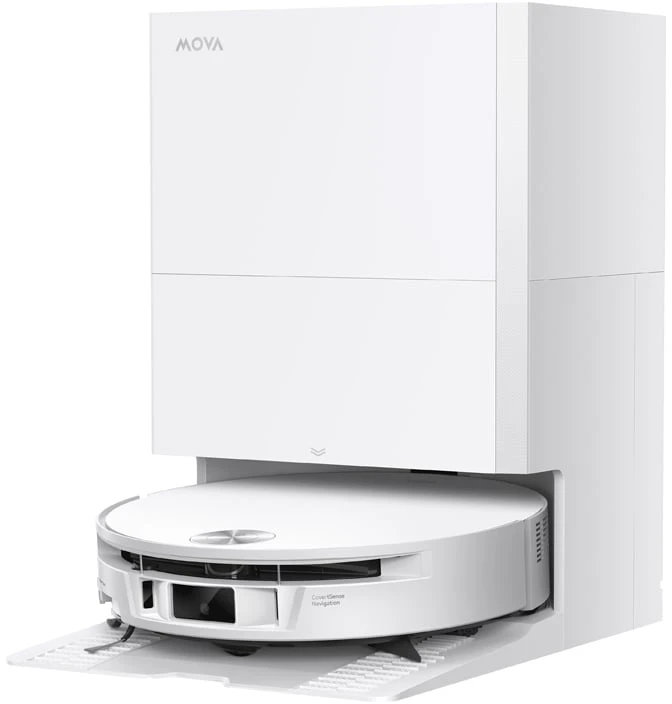 Mova S70 Roller Weiß Saug-Wisch-Roboter mit Reinigungsstation
