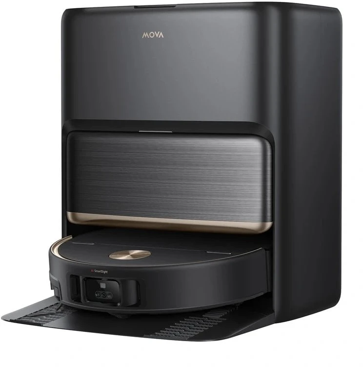 Robotas dulkių siurblys MOVA V70 Ultra Complete, Juodas