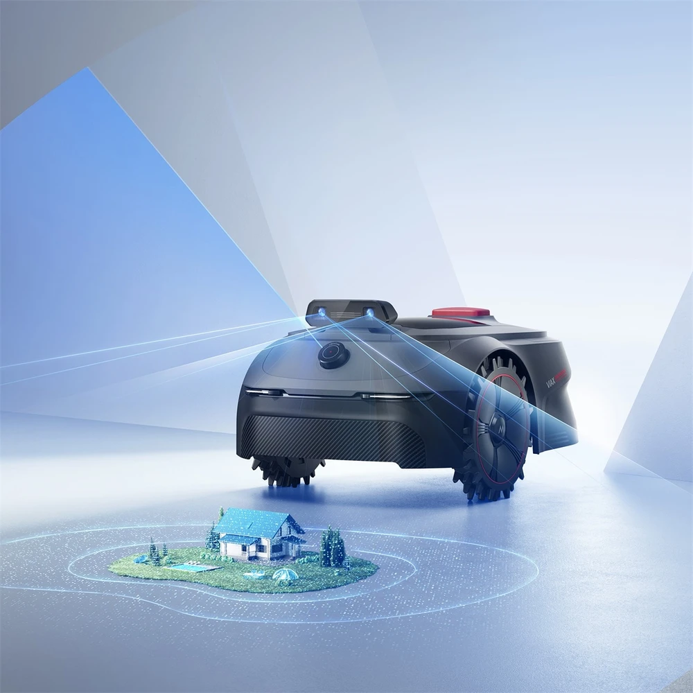 Vejos robotas Mova ViAX 500 | UltraEyes™ 2.0: AI Dual-Vision + 360° LiDAR | 600 m²