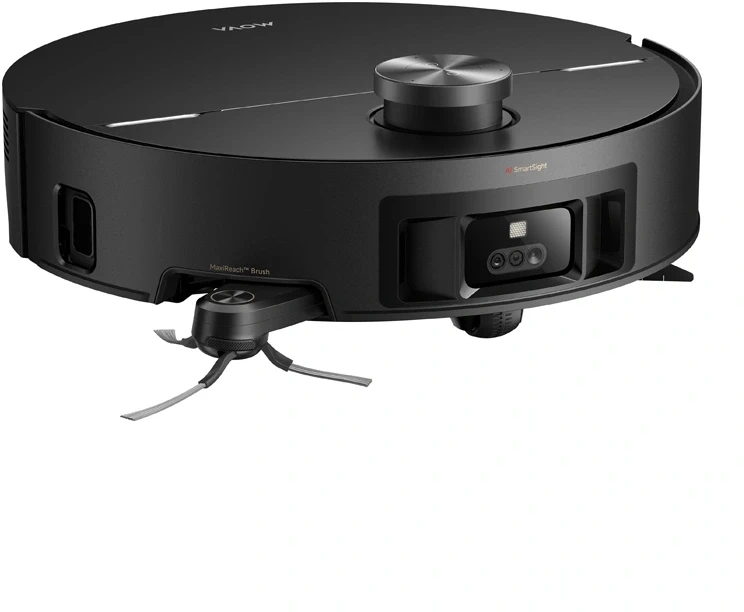 MOVA Z70 Ultra Roller Complete | Robotic Vacuum Cleaner | Wet&Dry | 6400 mAh | Dust capacity 4 L | 36000 Pa | Stone Juodas