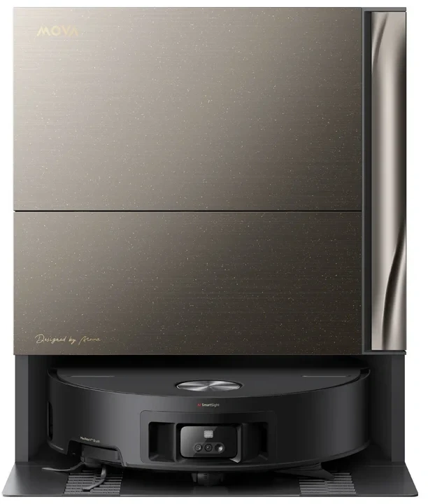 MOVA Z70 Ultra Roller Complete | Robotic Vacuum Cleaner | Wet&Dry | 6400 mAh | Dust capacity 4 L | 36000 Pa | Stone Juodas