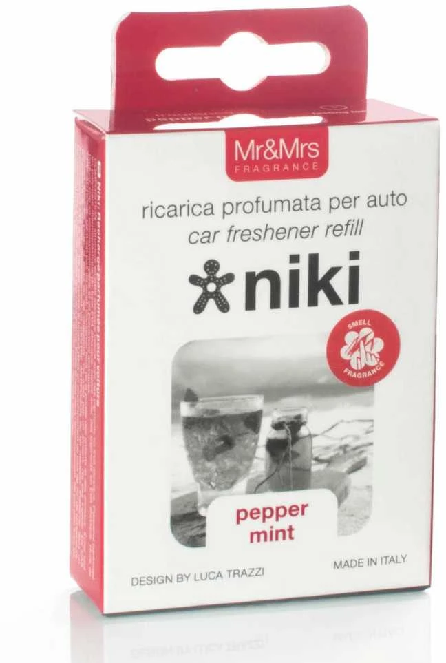Mr&Mrs Niki automobilio kvapo pildymas, pipirmėtė