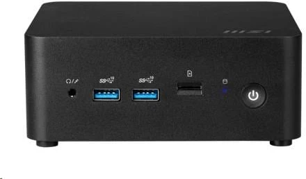 MSI PC Cubi NUC 1MG-418BEU, Core 7 150U, 16GB, N/A, N/A, No OS, Juodas