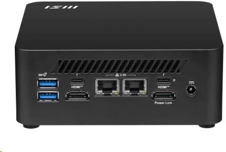MSI PC Cubi NUC 1MG-419BEU, Core 5 120U, 16GB, N/A, N/A, No OS, Juodas