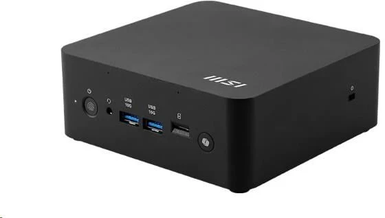 Mini desktop MSI Cubi NUC AI+ 2MG-022BEU barebone Core Ultra 5 / 16GB / Wi-Fi 6E + BT / 2×2.5Gbps (juodas)