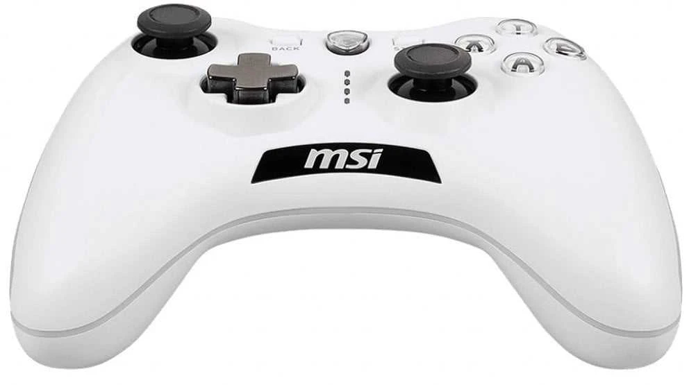 Žaidimų pultelis MSI Force GC20 V2, baltos spalvos
