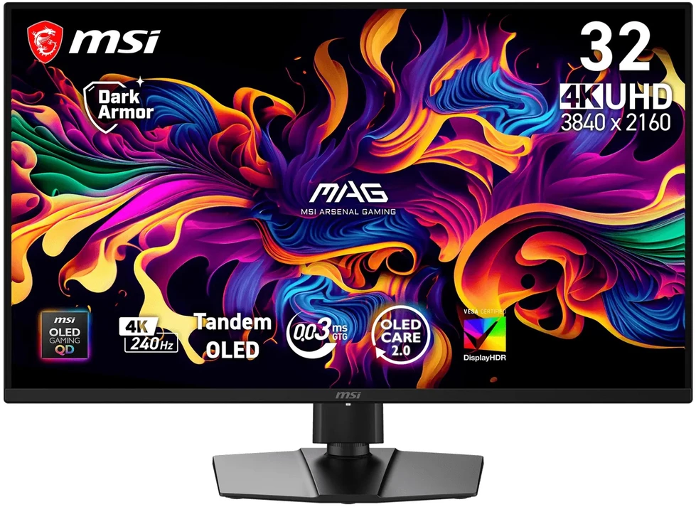 Monitorius MSI MAG 321UP QD-OLED X24