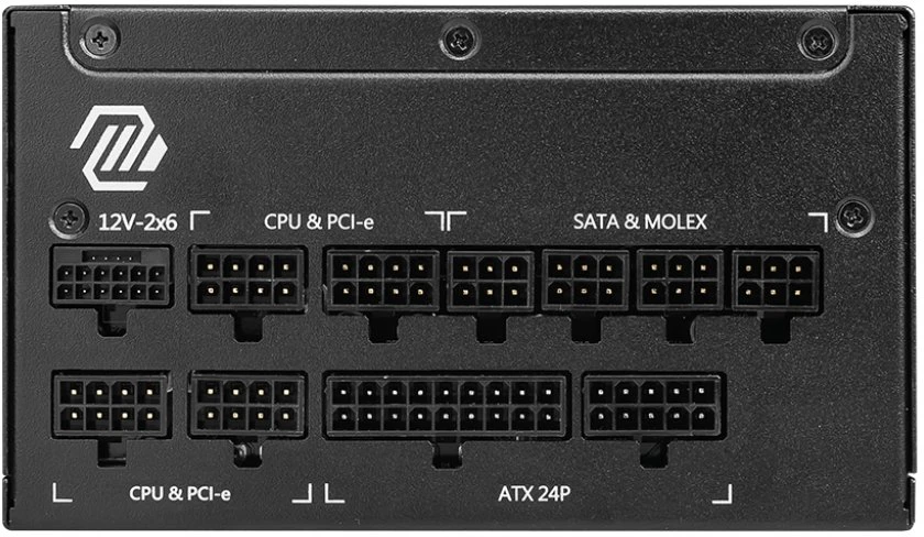 MSI MPG A1000GL PCIE5 II 1000W maitinimo blokas