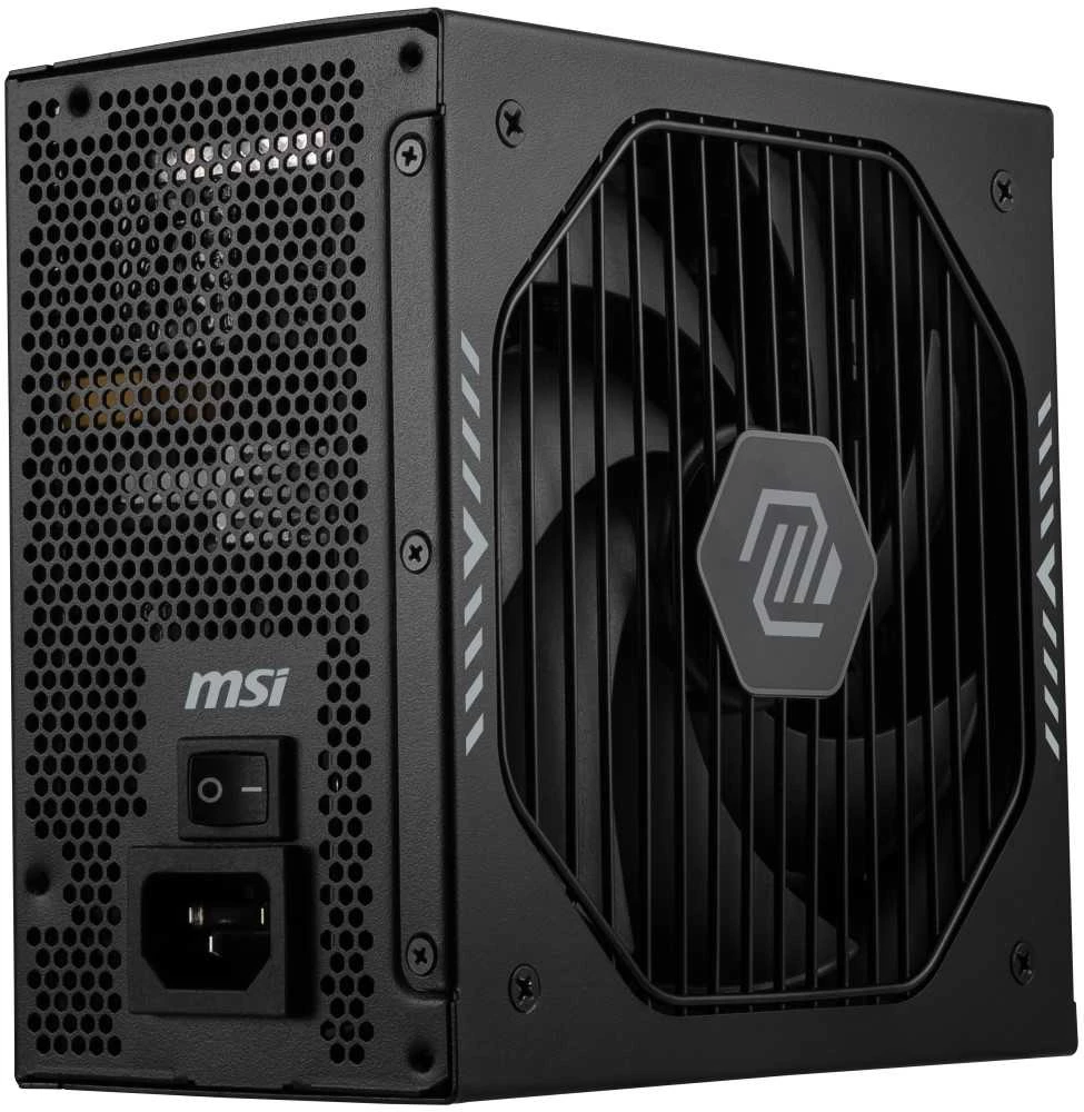 MSI MAG A1000GLS PCIE5 maitinimo blokas 1000 W 24-pin ATX ATX Juoda