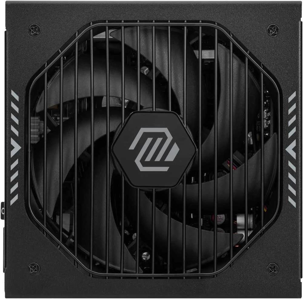MSI MAG A1000GLS PCIE5 maitinimo blokas 1000 W 24-pin ATX ATX Juoda