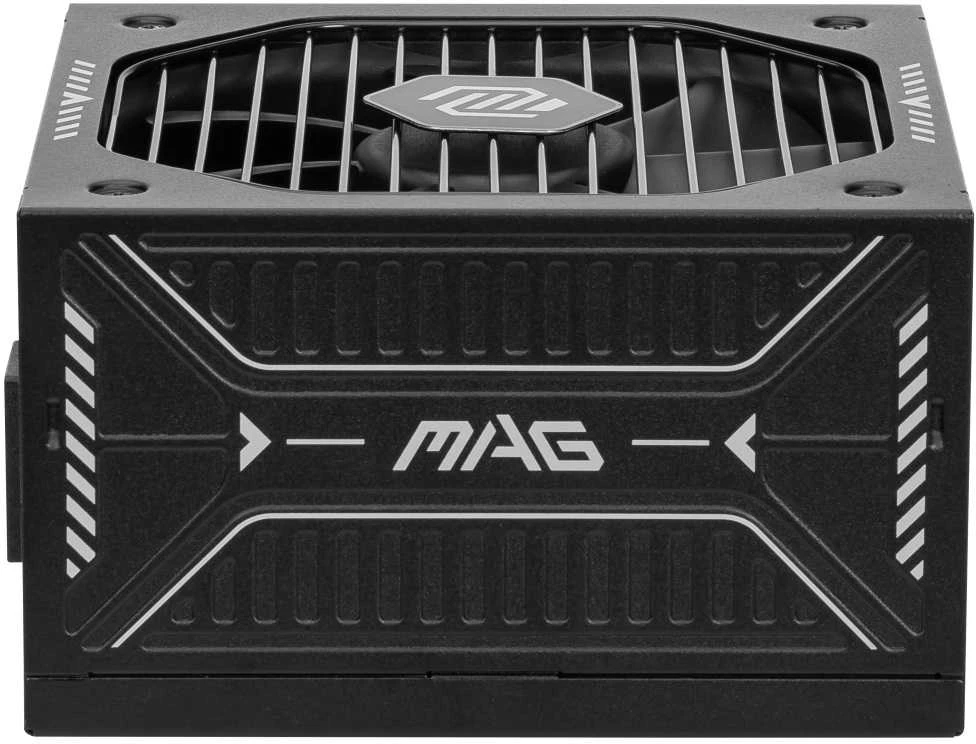 MSI MAG A650GLS PCIE5 maitinimo blokas 650 W 24-pin ATX ATX Juoda