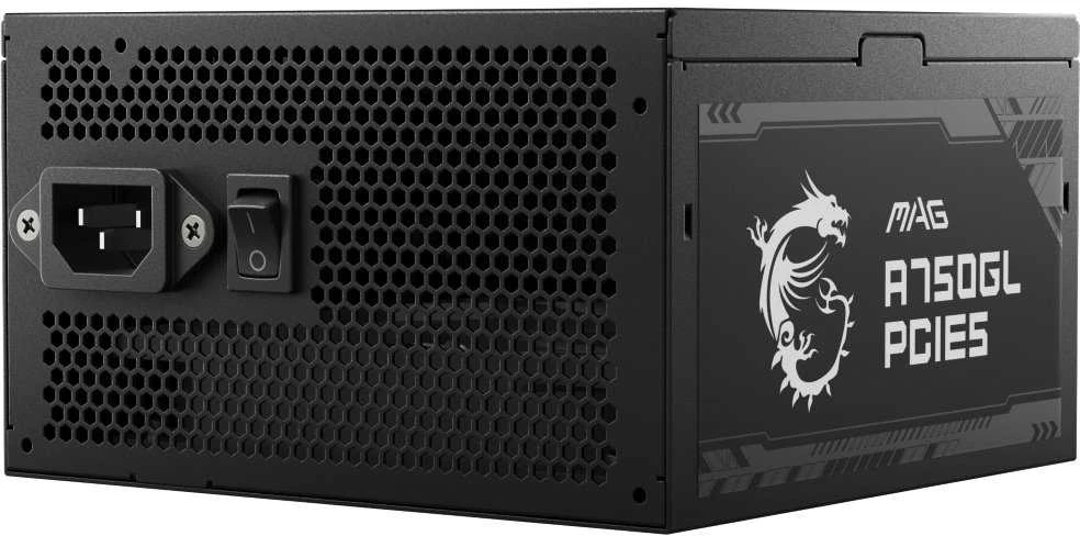 Maitinimo šaltinis MSI MAG A750GL PCIE5, 750 W, 80 Plus Gold