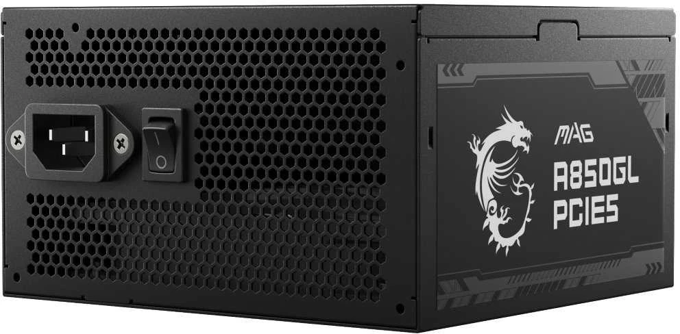 Maitinimo Blokas MSI MAG A850GL PCIE5/ATX 3.0 Compatible/PCIe 5.0 Ready/80 PLUS Gold/850W