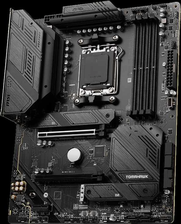 Pagrindinė plokštė MSI AMD B650/SAM5/ATX/Memory DDR5/Atminties lizdai 4/1xPCI-Express 1x/2xPCI-Express 16x/3xM.2/1xHDMI/1xDisplayPort/2xUSB 2.0/7xUSB 3.2/1xUSB-C/1xOptical S/PDIF/1xRJ45/5xAudio port