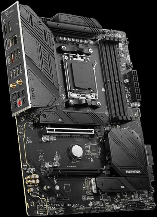 Pagrindinė plokštė MSI AMD B650/SAM5/ATX/Memory DDR5/Atminties lizdai 4/1xPCI-Express 1x/2xPCI-Express 16x/3xM.2/1xHDMI/1xDisplayPort/2xUSB 2.0/7xUSB 3.2/1xUSB-C/1xOptical S/PDIF/1xRJ45/5xAudio port
