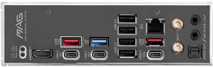 MSI MAG B850M MORTAR WIFI pagrindinė plokštė AMD B850 Lizdas AM5 micro ATX
