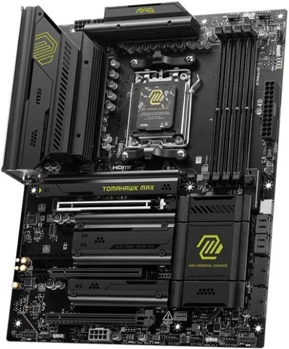MSI MAG B850M MORTAR WIFI pagrindinė plokštė AMD B850 Lizdas AM5 micro ATX