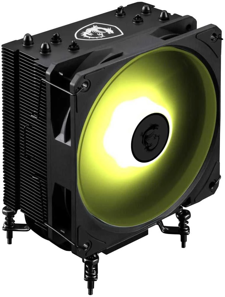 MSI MAG COREFROZR AA13 aušintuvas su šviečiančiu ventiliatoriumi