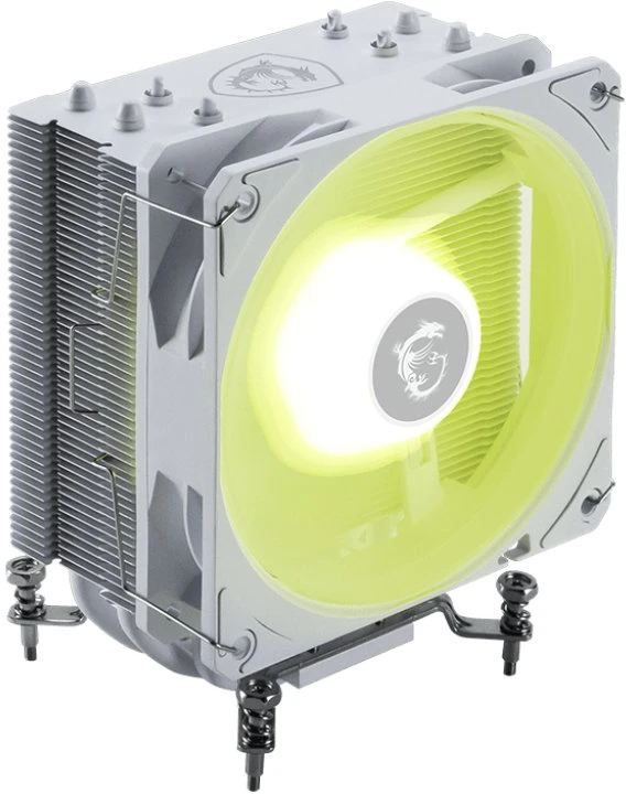 MSI MAG COREFROZR AA13 baltas aušintuvas su šviesos efektais