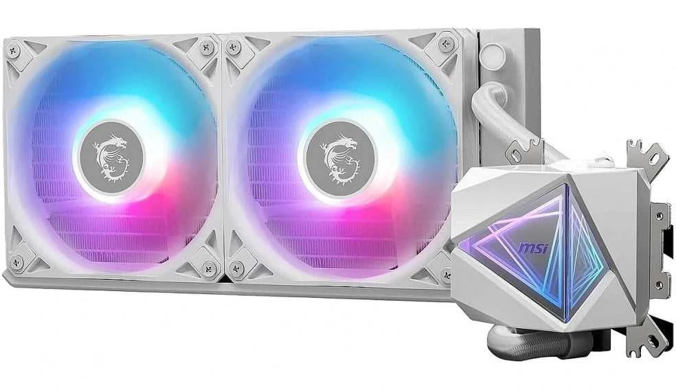 MSI MAG CORELIQUID I240 su RGB apšvietimu