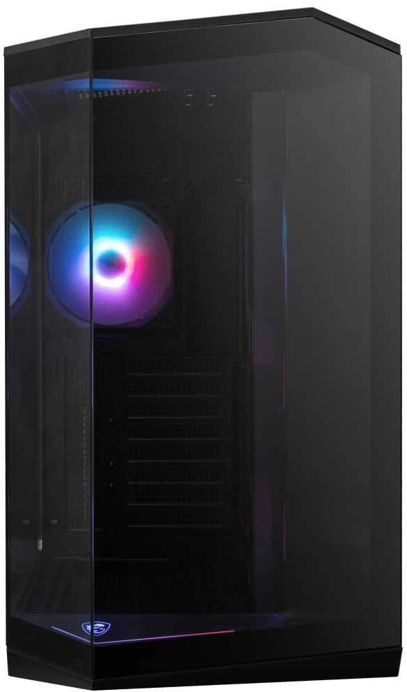 Kompiuterio korpusas MSI MAG PANO 100R PZ ARGB Midi Tower, juodas