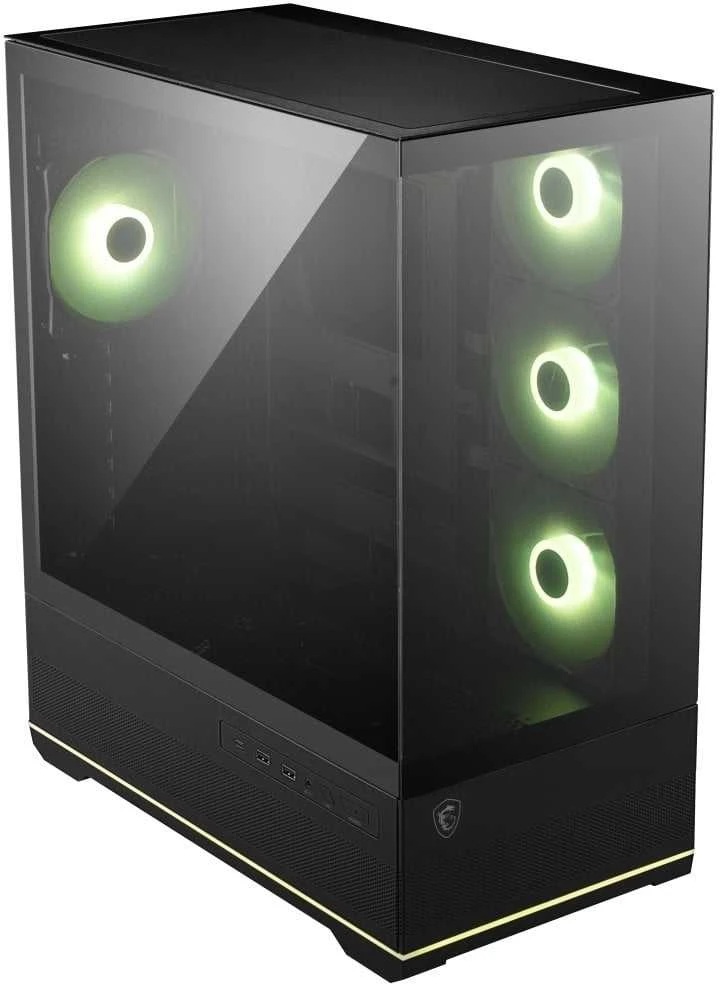 MSI MAG PANO 110R PZ kompiuterio korpusas Midi Tower Juodas