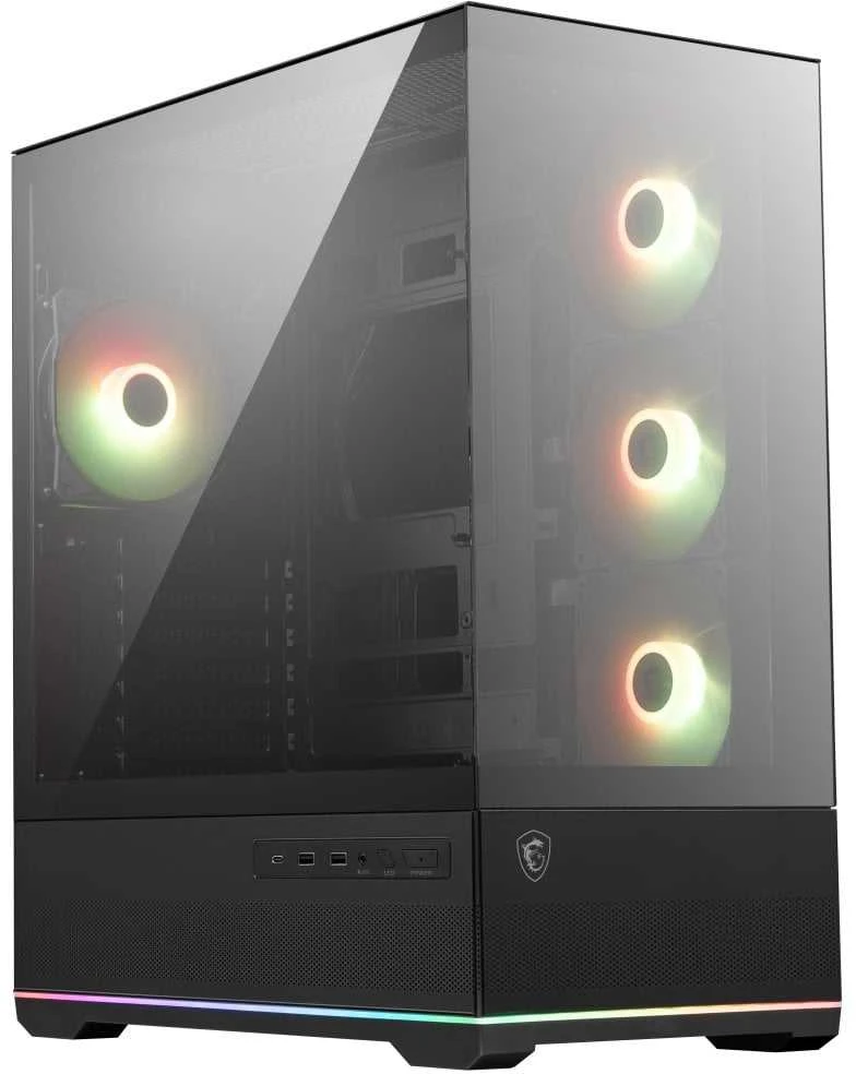 MSI MAG PANO 110R PZ kompiuterio korpusas Midi Tower Juodas