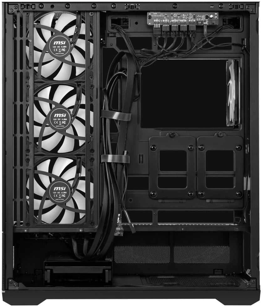 MSI MAG PANO 110R PZ kompiuterio korpusas Midi Tower Juodas