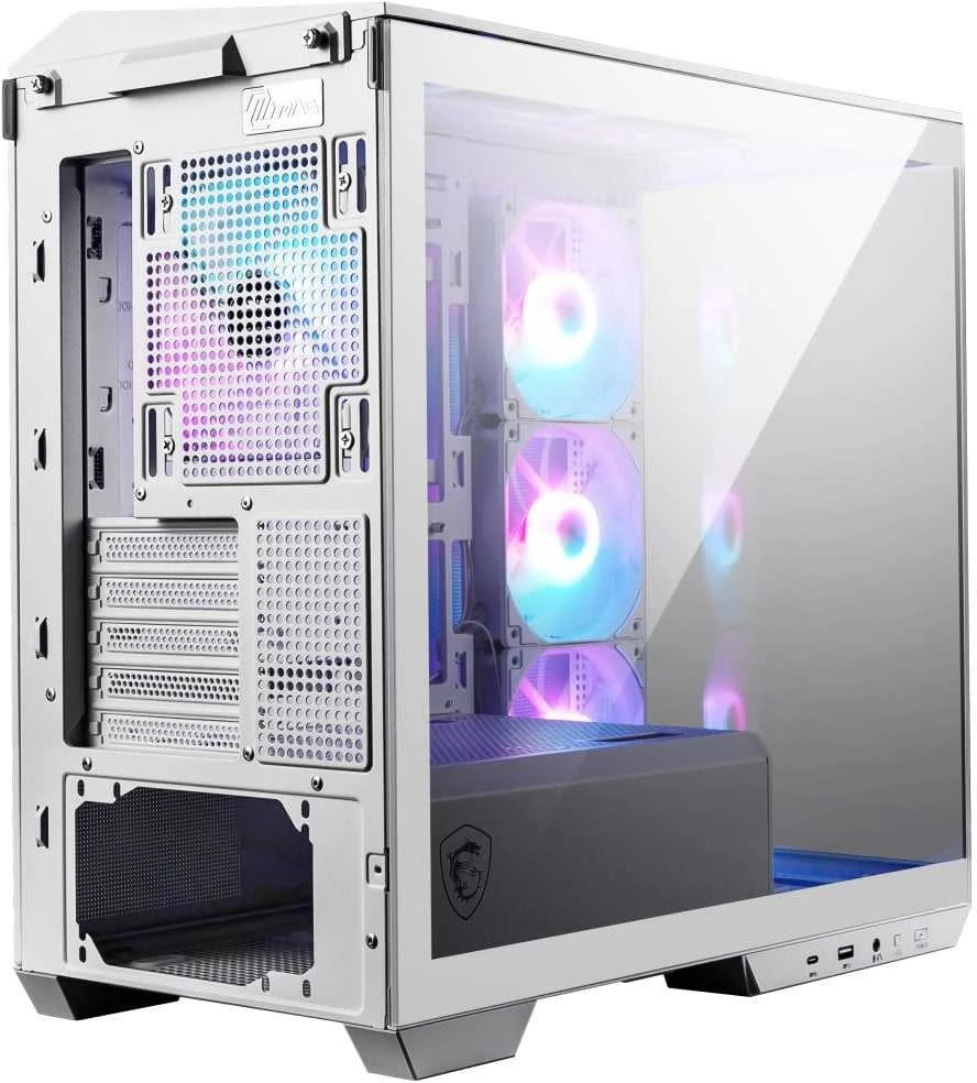 MSI Case | MAG PANO M100R PZ Baltas | Micro ATX Tower | ATX | Baltas