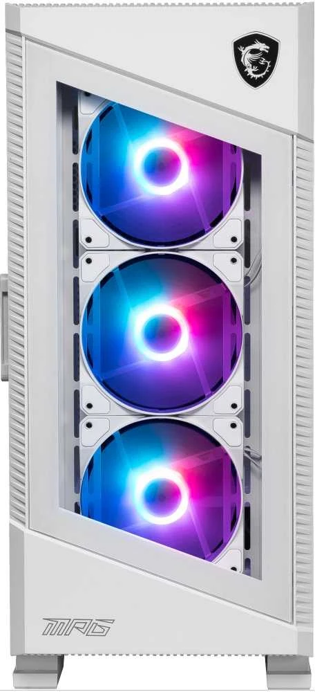 MSI | Kompiuterio korpusas | MPG VELOX 100R Baltas | Baltas | Vidutinio dydžio bokštas