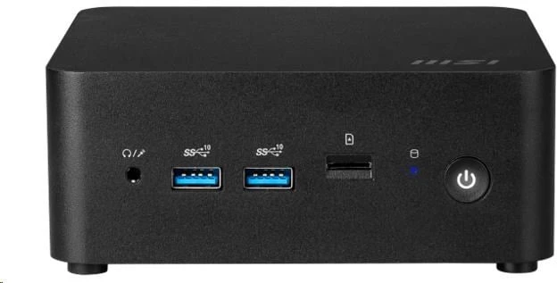 MSI PC Cubi Z 8M-040BEU, Ryzen 7 255, 16GB, N/A, N/A, No OS, Juodas