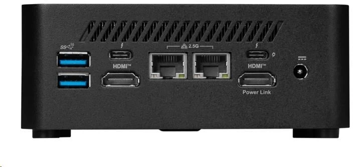 MSI PC Cubi Z 8M-040BEU, Ryzen 7 255, 16GB, N/A, N/A, No OS, Juodas