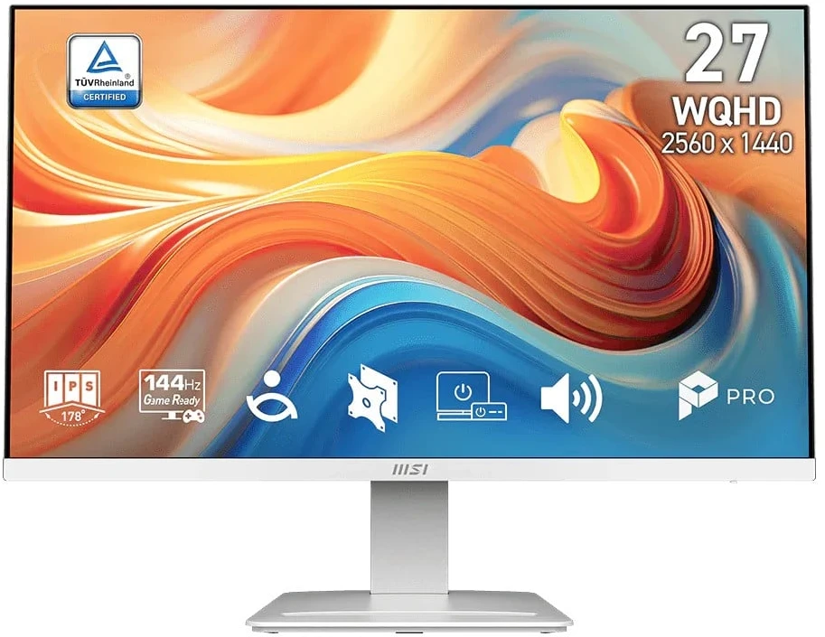 Monitorius MSI PRO MP273QW E14 / 27″ / 144Hz / 4ms (GTG) / IPS