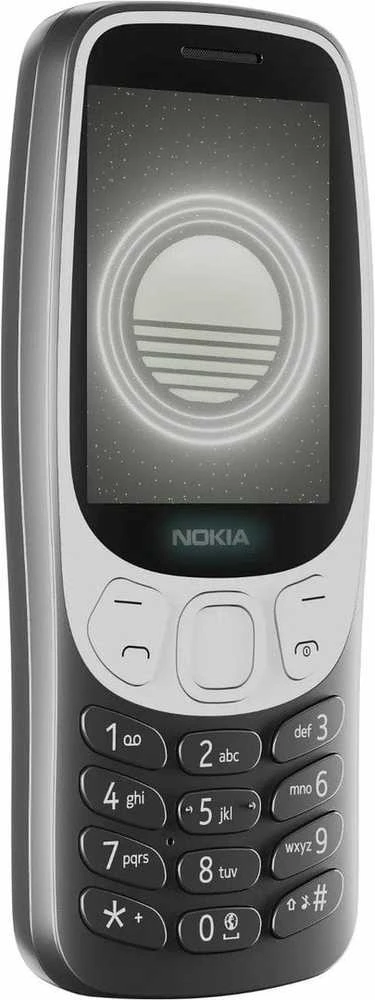 Mobilusis telefonas Nokia 3210 Dual SIM, 4G juoda, (CZ, SK, HU)