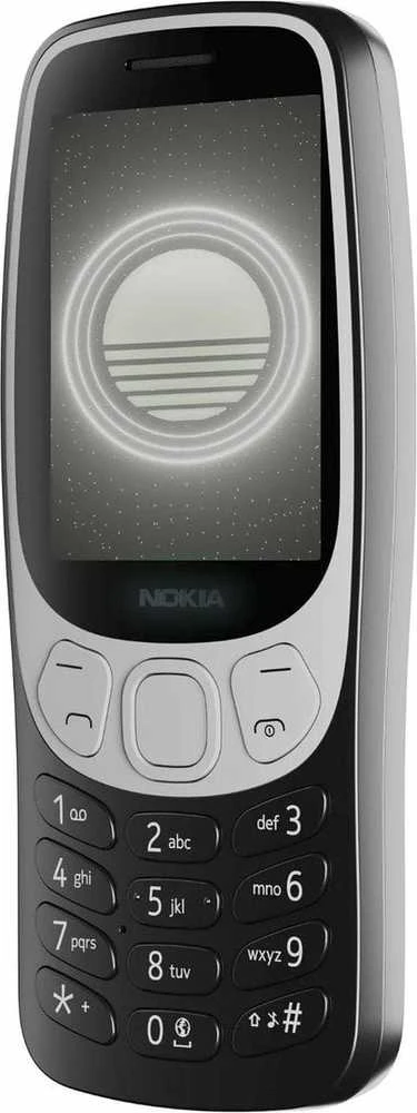 Mobilusis telefonas Nokia 3210 Dual SIM, 4G juoda, (CZ, SK, HU)