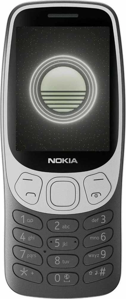 Mobilusis telefonas Nokia 3210 Dual SIM, 4G juoda, (CZ, SK, HU)