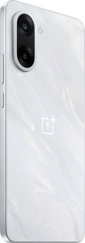 „OnePlus Nord CE5“ | „Marble Mist“ | 6,77 colio | „Fluid AMOLED“ | 1080 x 2392 pikselių | „Mediatek“ | Vidinė RAM 8 GB | 128 GB | Dviguba SIM kortelė | 4G | Pagrindinės kameros raiška 50+8 MP | Antrinės kameros raiška 16 MP | „Android“ | 15 | 5200 mAh