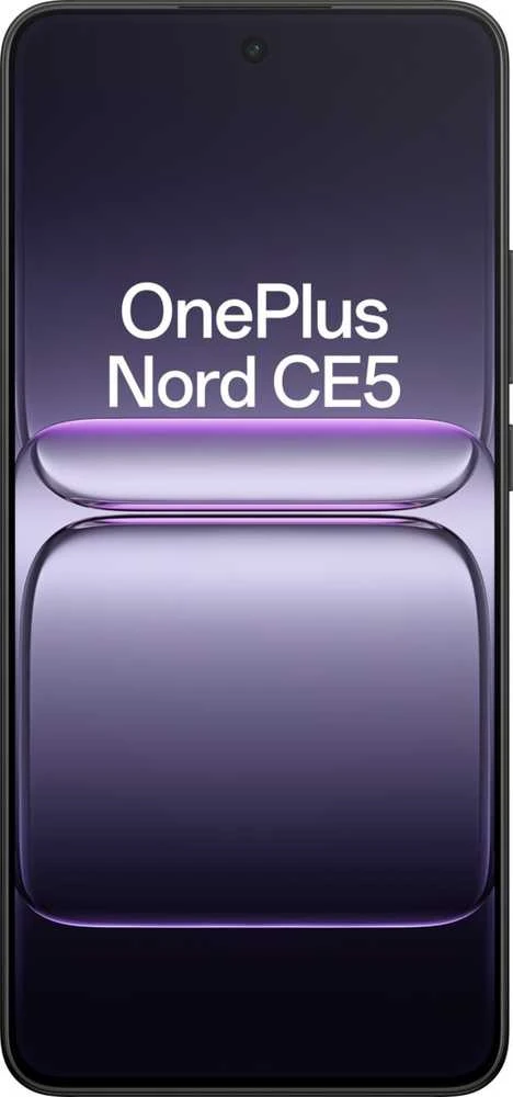 „OnePlus“ | „Nord CE5“ | Juodas Infinity | 6,77 colio | „Fluid AMOLED“ | 1080 x 2392 pikselių | „Mediatek“ | Vidinė RAM 8 GB | 256 GB | Dviguba SIM kortelė | 4G | Pagrindinės kameros raiška 50+8 MP | Antrinės kameros raiška 16 MP | „Android“ | 15 | 5200 mAh