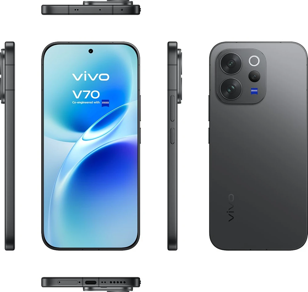 „MT Vivo V70“ 8 GB / 256 GB autentiškas juodas