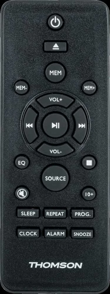 Muzikinis centras Garso Įranga - Thomson Micro System BT Radijas FM/CD/MP3/USB Juodas