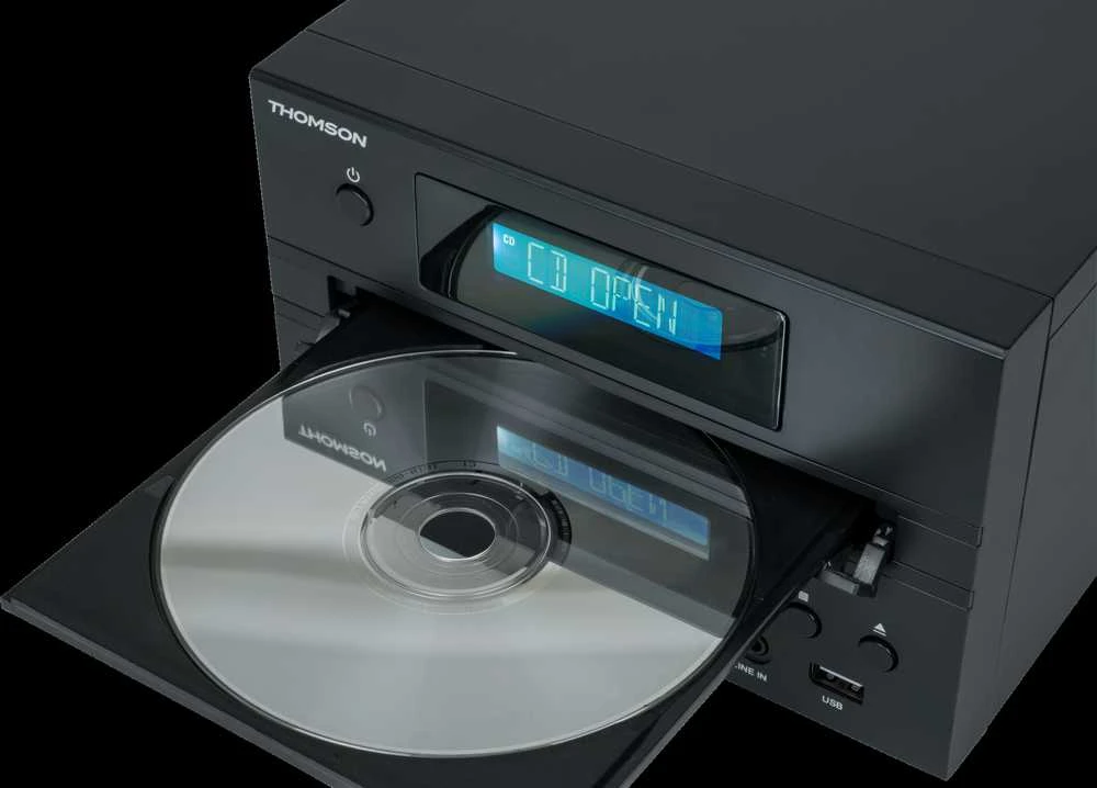 Muzikinis centras Garso Įranga - Thomson Micro System BT Radijas FM/CD/MP3/USB Juodas