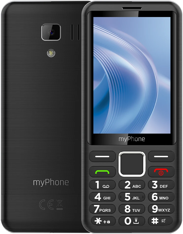 myPhone 3510 | Juodas | 3.5 " | IPS | 48 MB | 128 MB | Dual SIM | Main camera resolution 2 MP | 1800 mAh