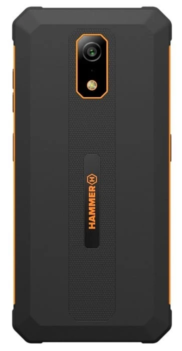 Išmanusis telefonas MyPhone Hammer Iron Va, 4G, 6/64GB, oranžinis