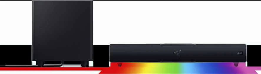 Kompiuterio kolonėlės Razer | Gaming Soundbar | Leviathan V2 | Bluetooth | Belaidė jungtis | Juodas