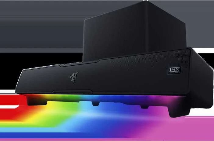 Kompiuterio kolonėlės Razer | Gaming Soundbar | Leviathan V2 | Bluetooth | Belaidė jungtis | Juodas