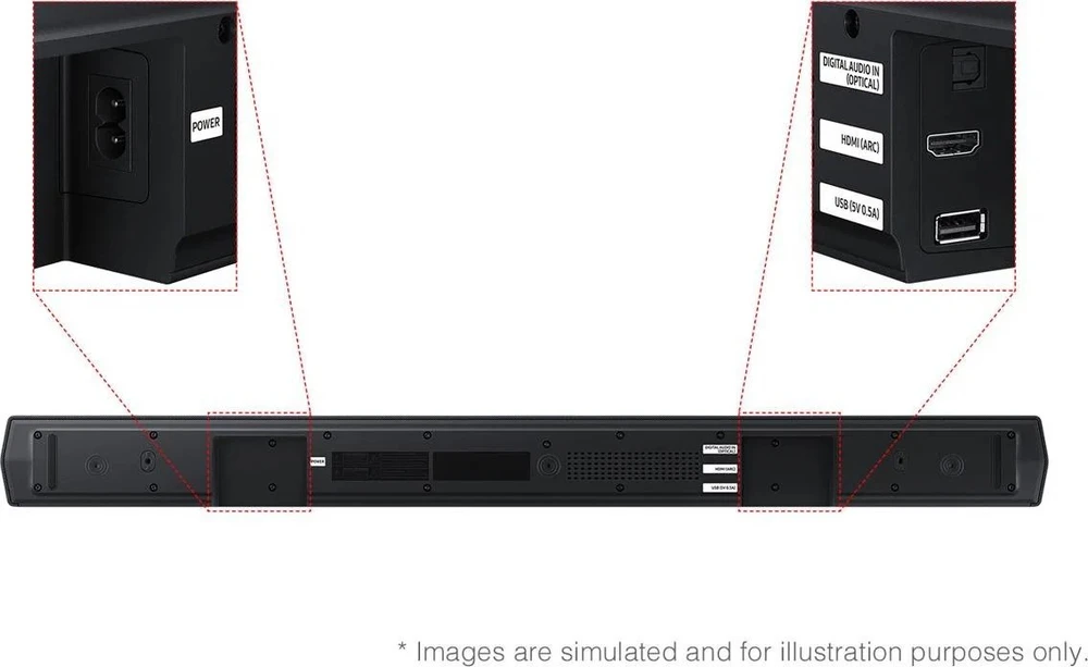 Namų kino sistema Samsung SISTEMA GARSO HW-B450F/EN