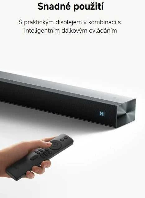 Namų kino sistema Xiaomi | Soundbar | 2.0ch | Bluetooth | Belaidė jungtis | Juodas